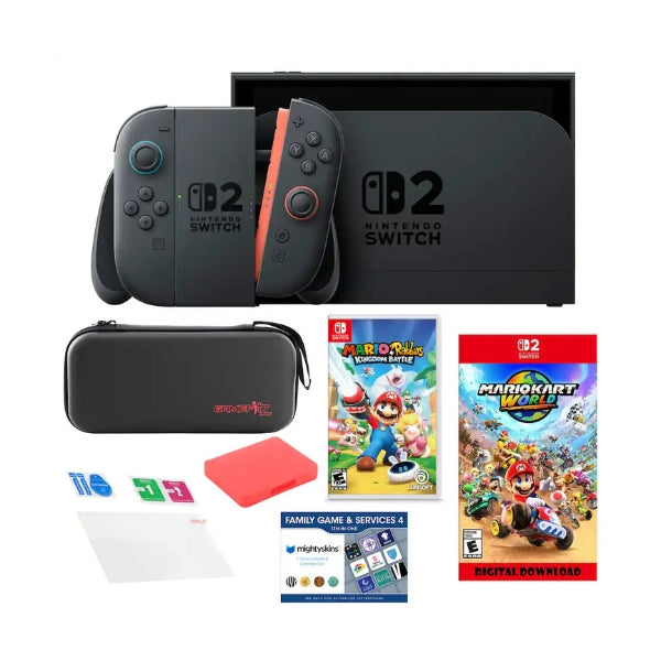 consola-nintendo-switch-2-mario-kart-world-mario-rabbids-kingdom-battle-bundle-256gb-79-1080p-120hz-hdr-4k-con-accesorios-voucher-black