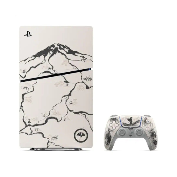 consola-playstation-5-slim-ghost-of-yōtei-black-limited-edition-bundle-16gb-ram-1tb-ssd-4k-120-fps-hdr-blu-ray-white