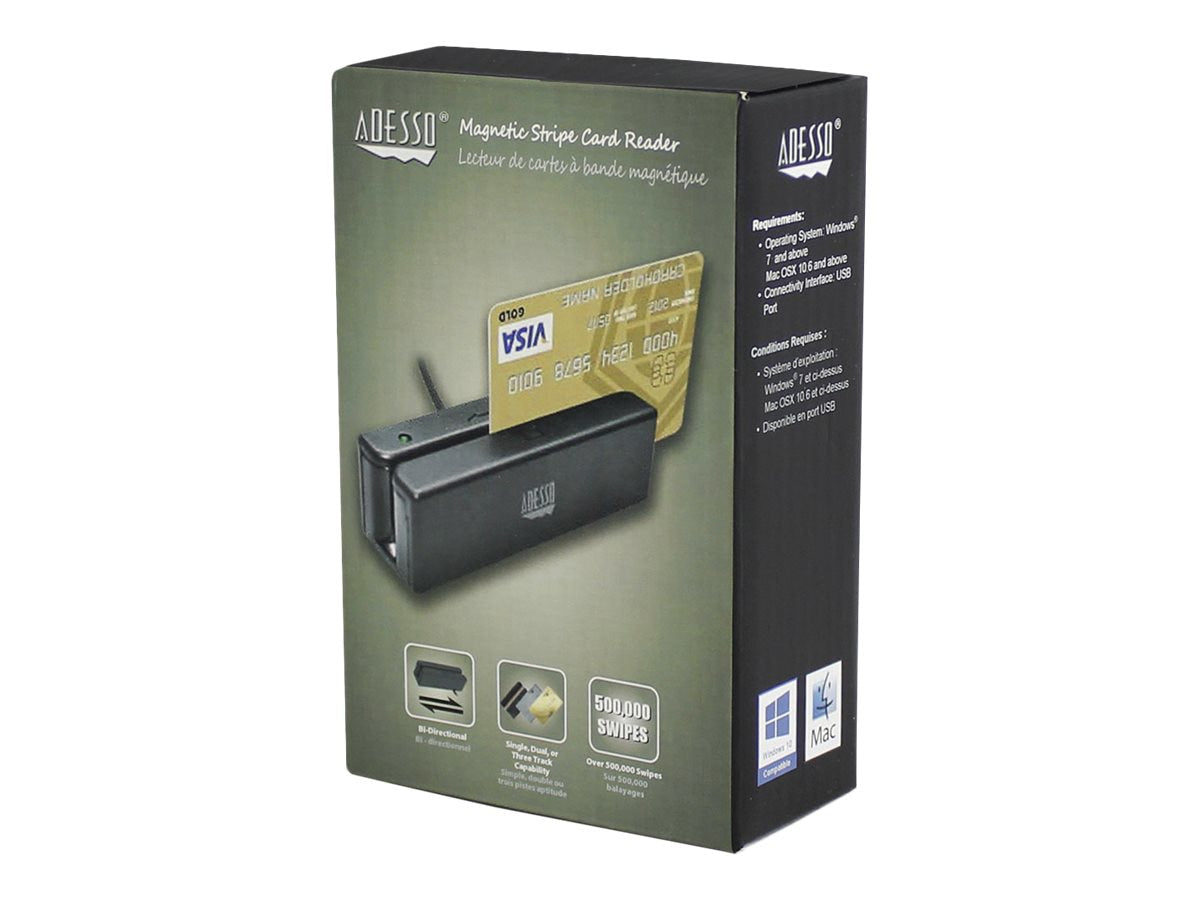 Control de Acceso Adesso MSR-100 Magnetic Stripe Card Reader - vista 5