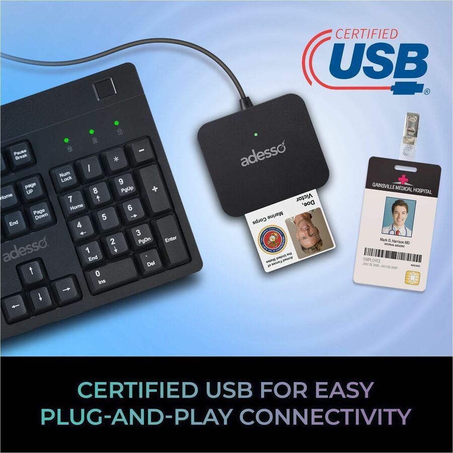 Control de Acceso Adesso SCR-400 Smart Card Reader - vista 7