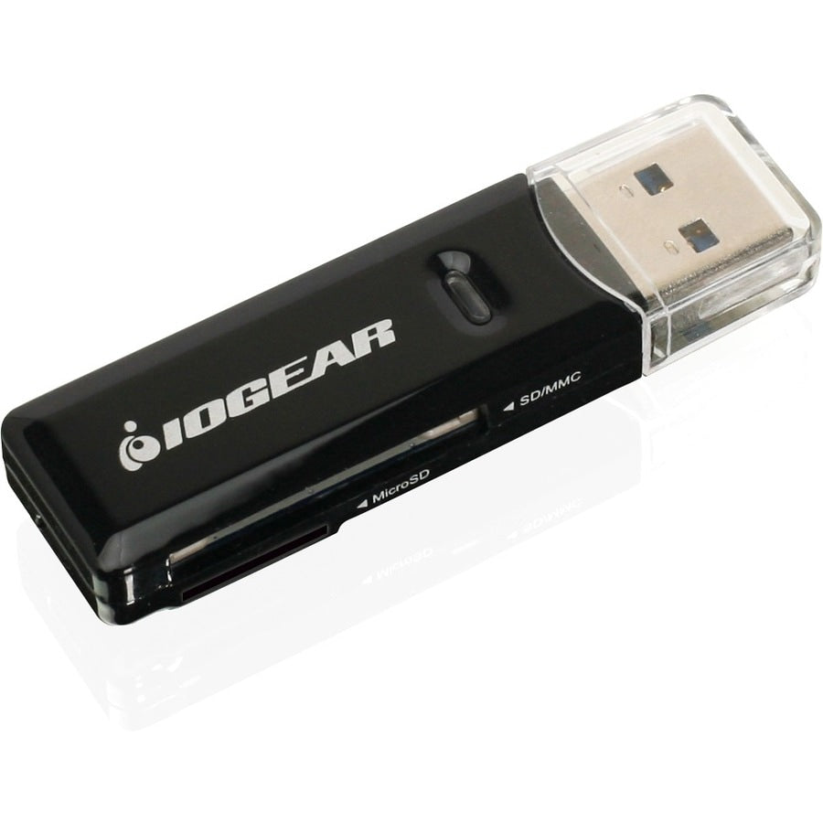 Control de Acceso IOGEAR Compact USB 3.0 SDXC/MicroSDXC Card Reader/Writer - vista 2