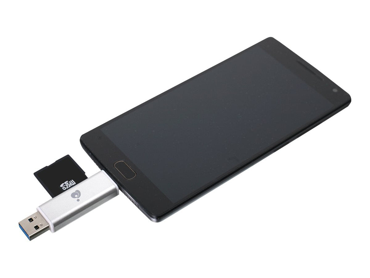 Control de Acceso IOGEAR USB-C Duo Mobile Device Card Reader/Writer - vista 4