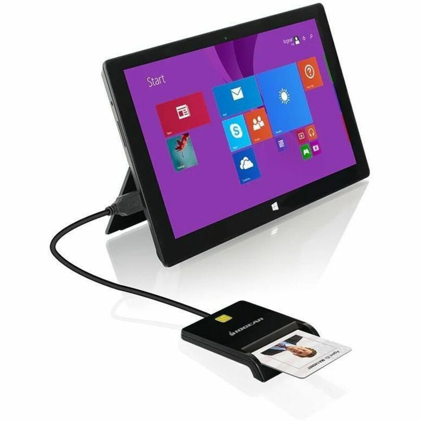 Control de Acceso IOGEAR USB Smart Card Reader (Non-TAA) - vista 7
