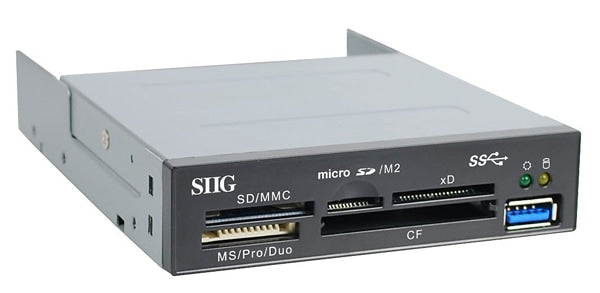 Control de Acceso SIIG USB 3.0 Internal Bay Multi Card Reader - vista 2