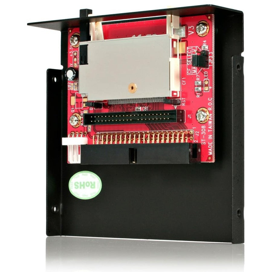 Control de Acceso StarTech.com StarTech 3.5in Drive Bay IDE to Single CF SSD Adapter Card Reader - vista 3
