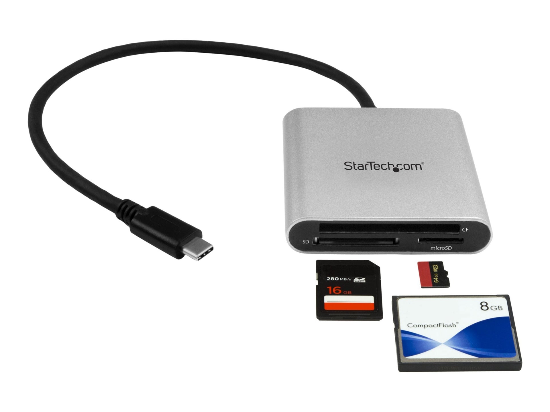 Control de Acceso StarTech.com StarTech USB 3.0 Flash Memory Multi-Card Reader / Writer - vista 3