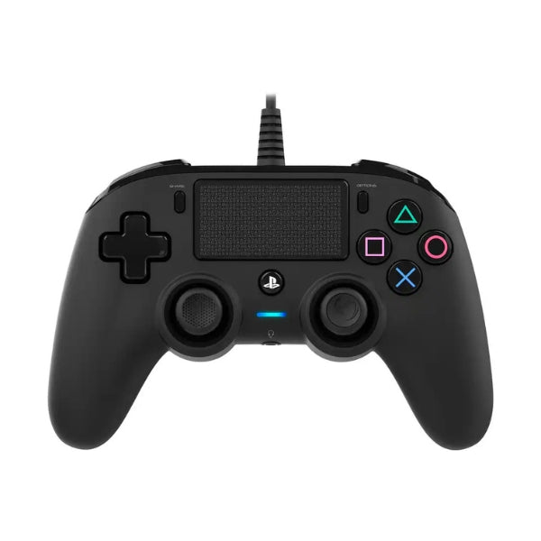 control-gaming-cableado-nacon-wired-controller-con-panel-tactil-vibracion-dual-y-cable-usb-3-m-para-playstation-4-y-pc-negro