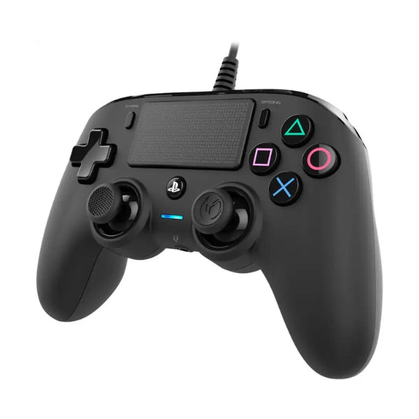 control-gaming-cableado-nacon-wired-controller-con-panel-tactil-vibracion-dual-y-cable-usb-3-m-para-playstation-4-y-pc-negro
