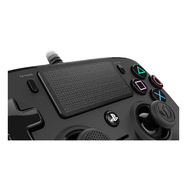 control-gaming-cableado-nacon-wired-controller-con-panel-tactil-vibracion-dual-y-cable-usb-3-m-para-playstation-4-y-pc-negro