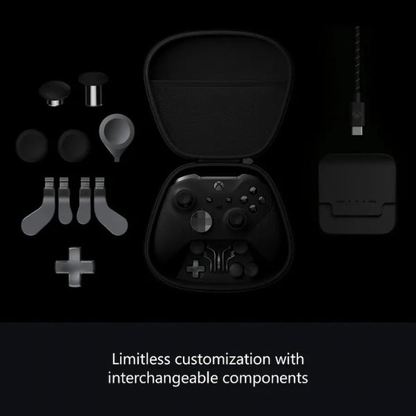 control-inalambrico-gaming-microsoft-xbox-elite-series-2-personalizable-para-xbox-series-xs-y-xbox-one-negro