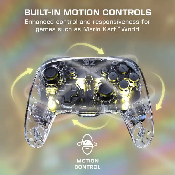 control-inalambrico-turtle-beach-afterglow-rgb-tmr-para-nintendo-switch-2-switch-switch-lite-y-oled-transparente