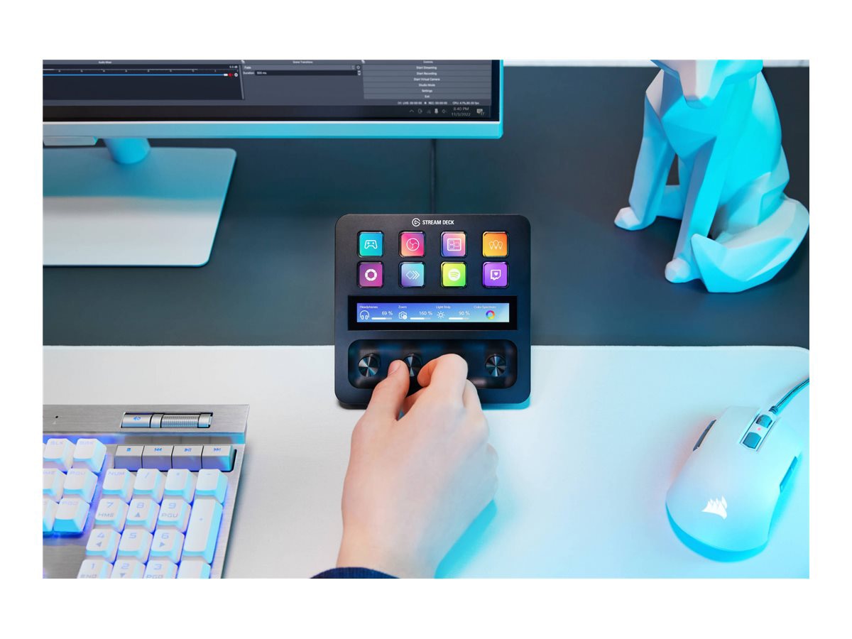 Controlador AV Elgato CORSAIR Elgato Stream Deck + Controller - vista 4
