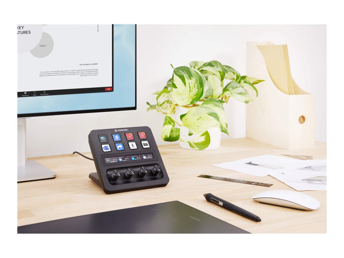 Controlador AV Elgato CORSAIR Elgato Stream Deck + Controller - vista 6