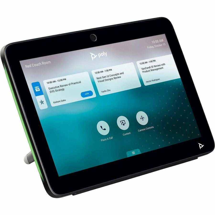 Controlador Táctil Poly TC10 Black Touch Controller No Radio GSA/TAA - vista 1