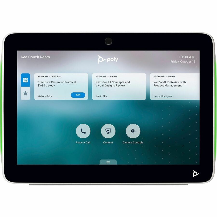 Controlador Táctil Poly TC10 White Touch Controller GSA/TAA - vista 1