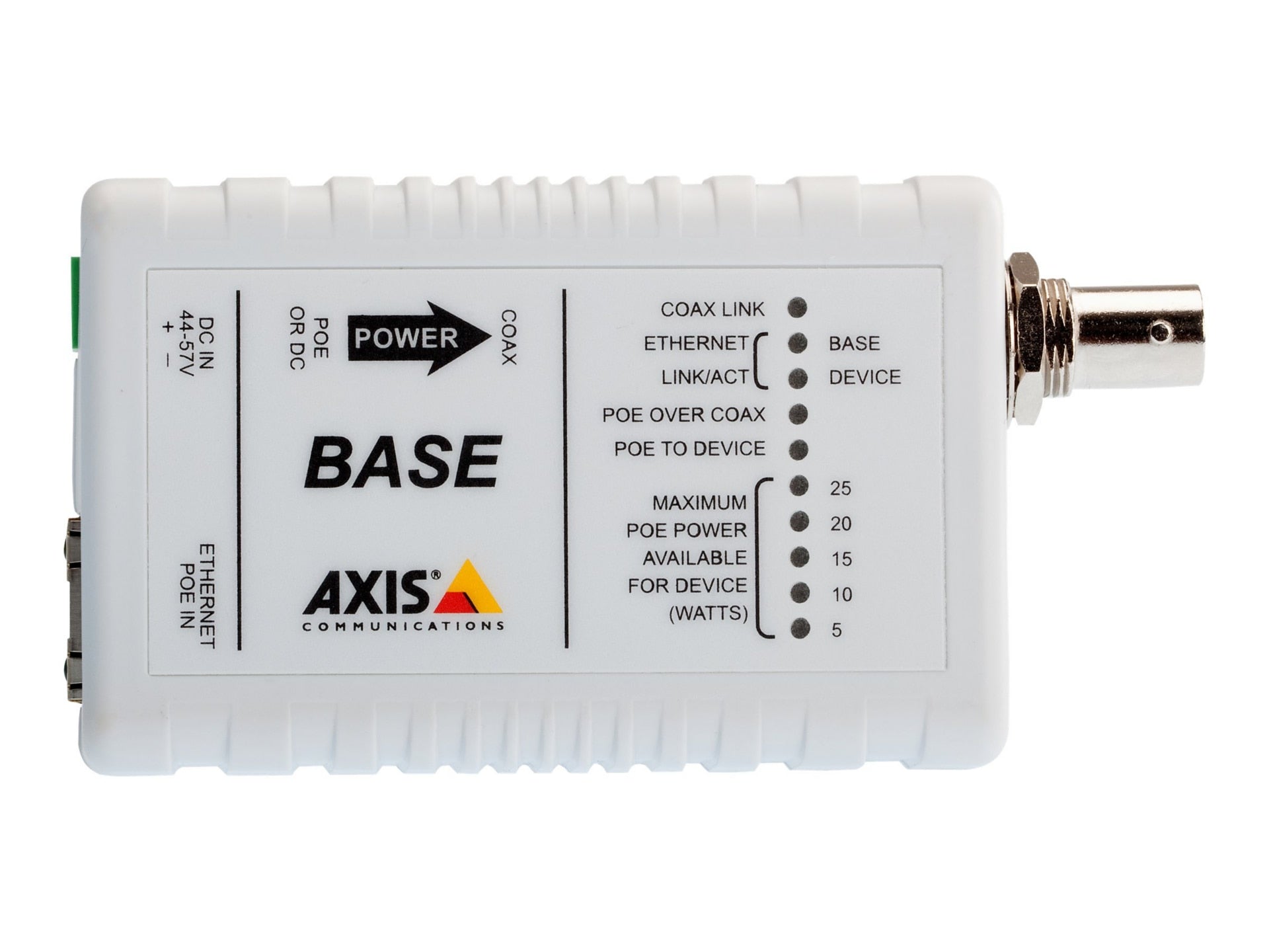Convertidor de Medios AXIS T8640 Ethernet Over Coax Adaptor PoE+ - vista 2