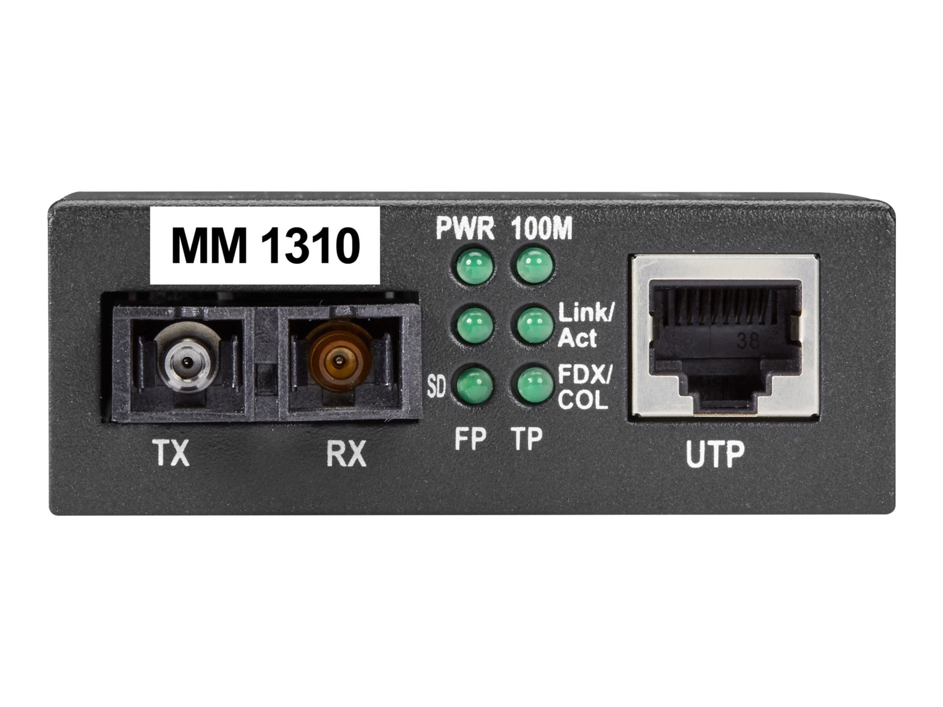 Convertidor de Medios Black Box Pure Networking Copper to Fiber Media Converter 10/100BASE-TX to 100BASE-FX - vista 4