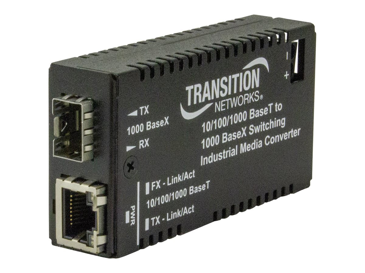 Convertidor de Medios Lantronix M/GE-ISW Series - vista 1