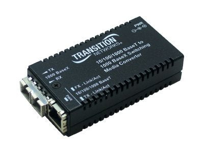 Convertidor de Medios Lantronix M/GE-PSW Series - vista 1