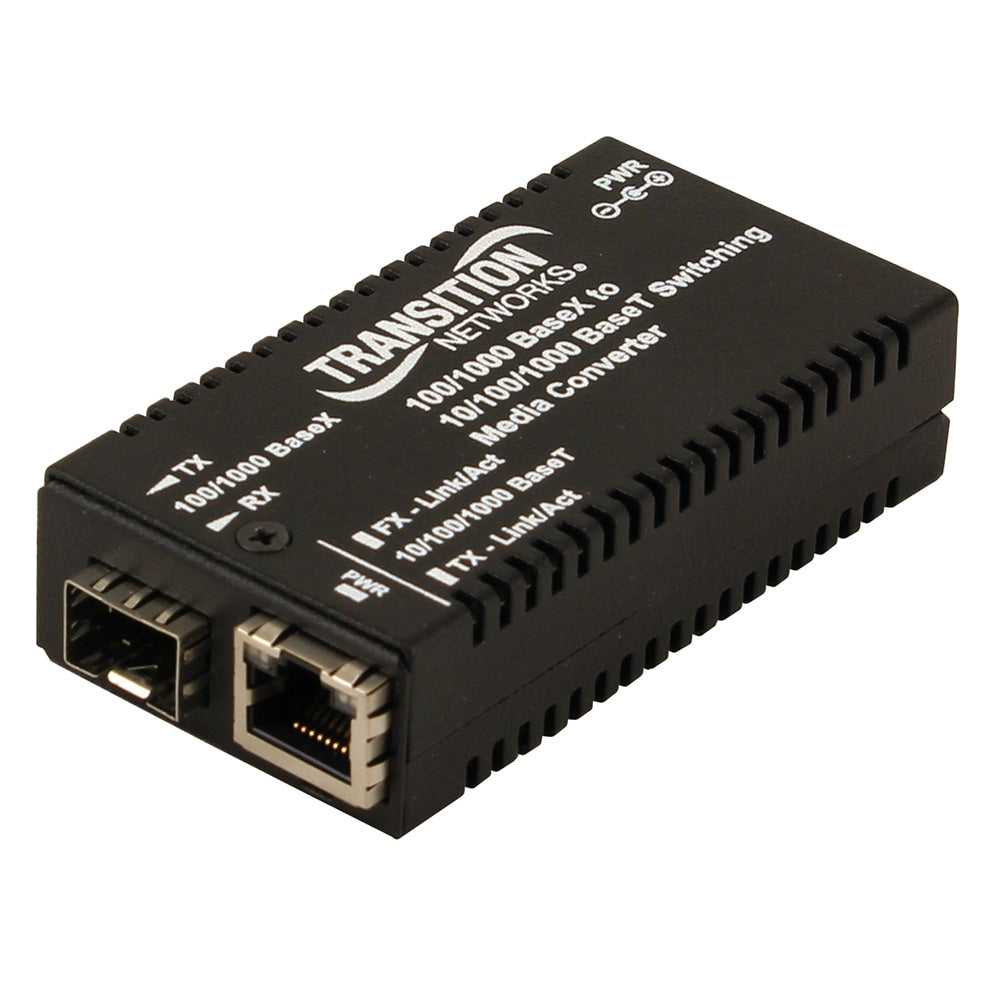 Convertidor de Medios Lantronix M/GE-PSW Series - vista 1