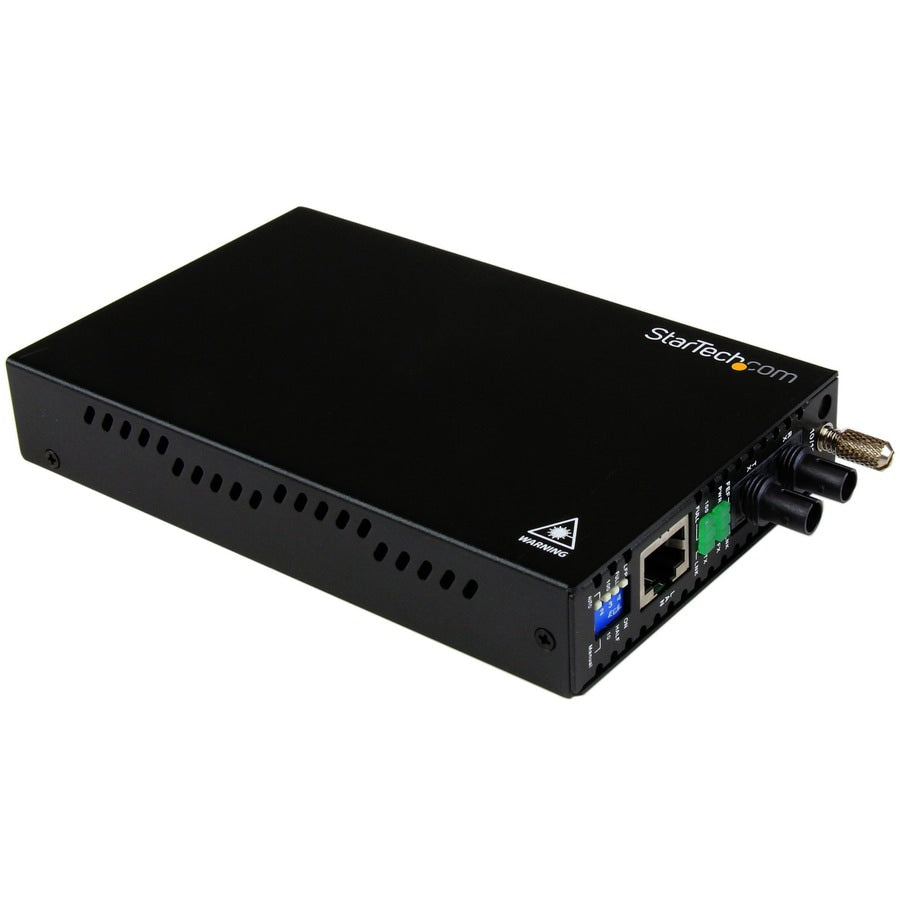 Convertidor de Medios StarTech.com StarTech 10/100 Mbps Ethernet to Fiber Optic Media Converter - vista 1