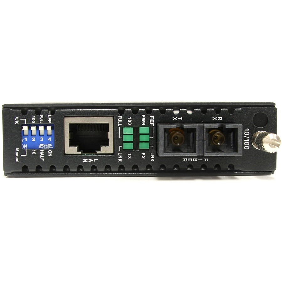 Convertidor de Medios StarTech.com StarTech 10/100 Mbps MM Fiber Media Converter SC 2 km - vista 2