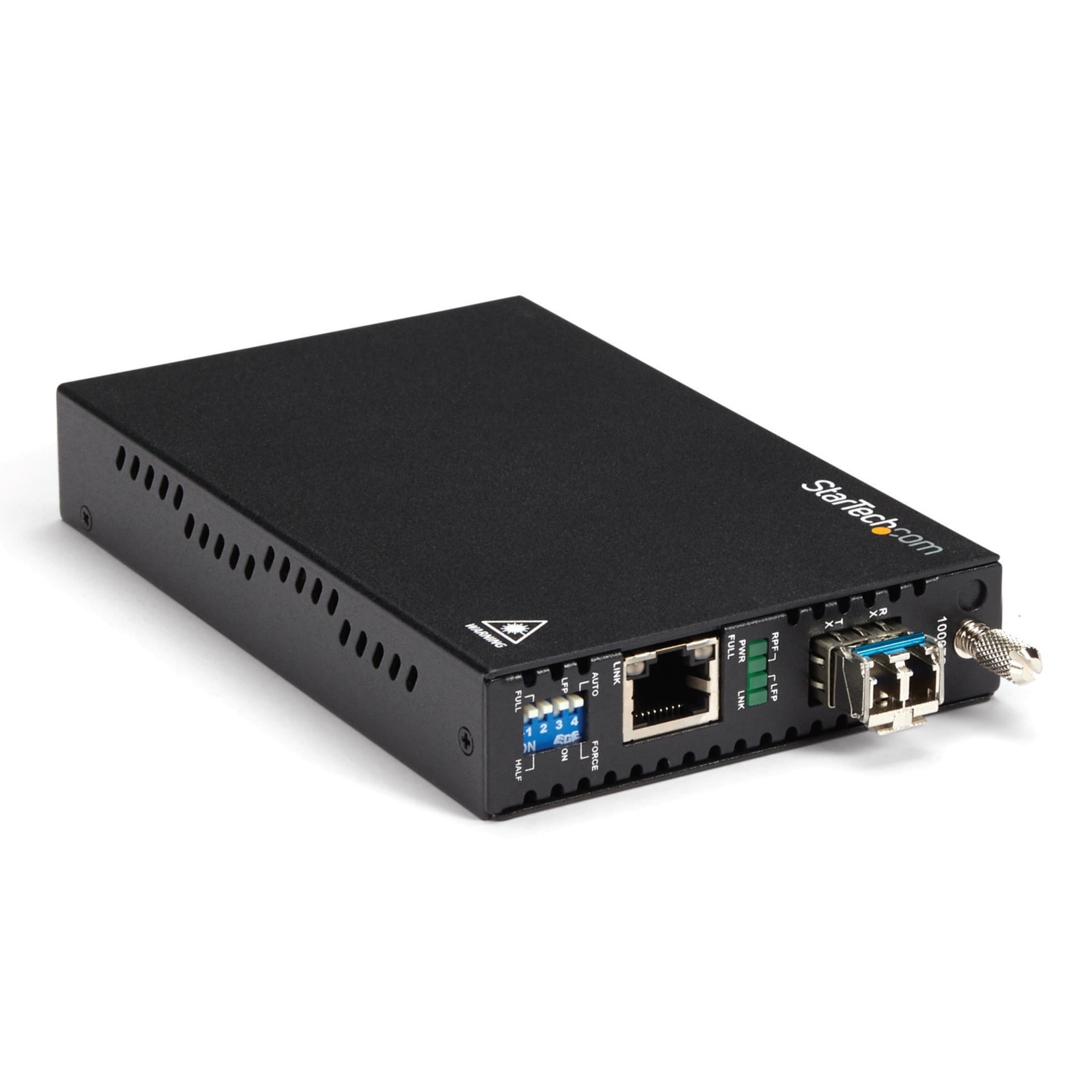 Convertidor de Medios StarTech.com StarTech Gigabit Ethernet Copper-to-Fiber Media Converter - vista 1