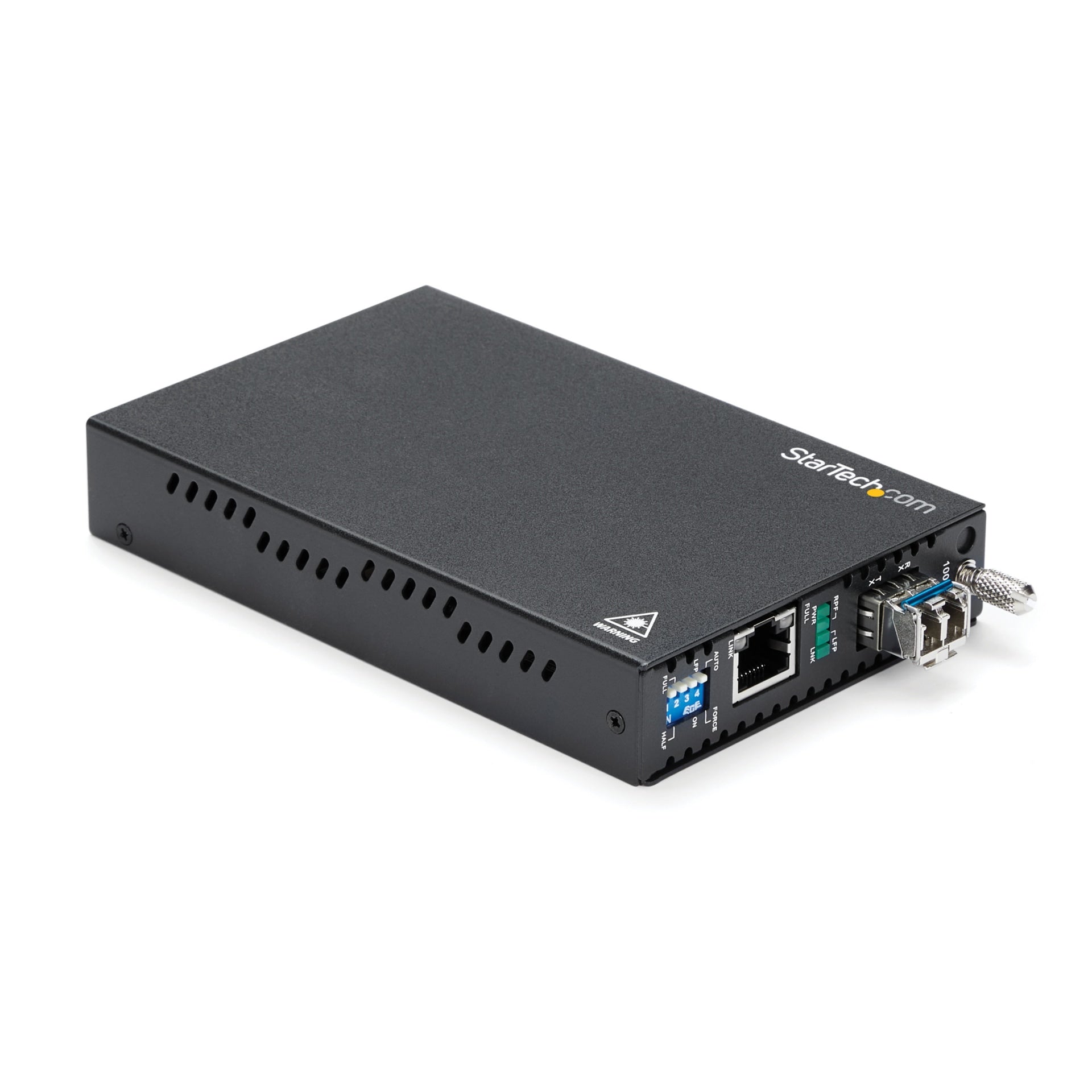 Convertidor de Medios StarTech.com StarTech Gigabit Ethernet Copper-to-Fiber Media Converter - vista 1