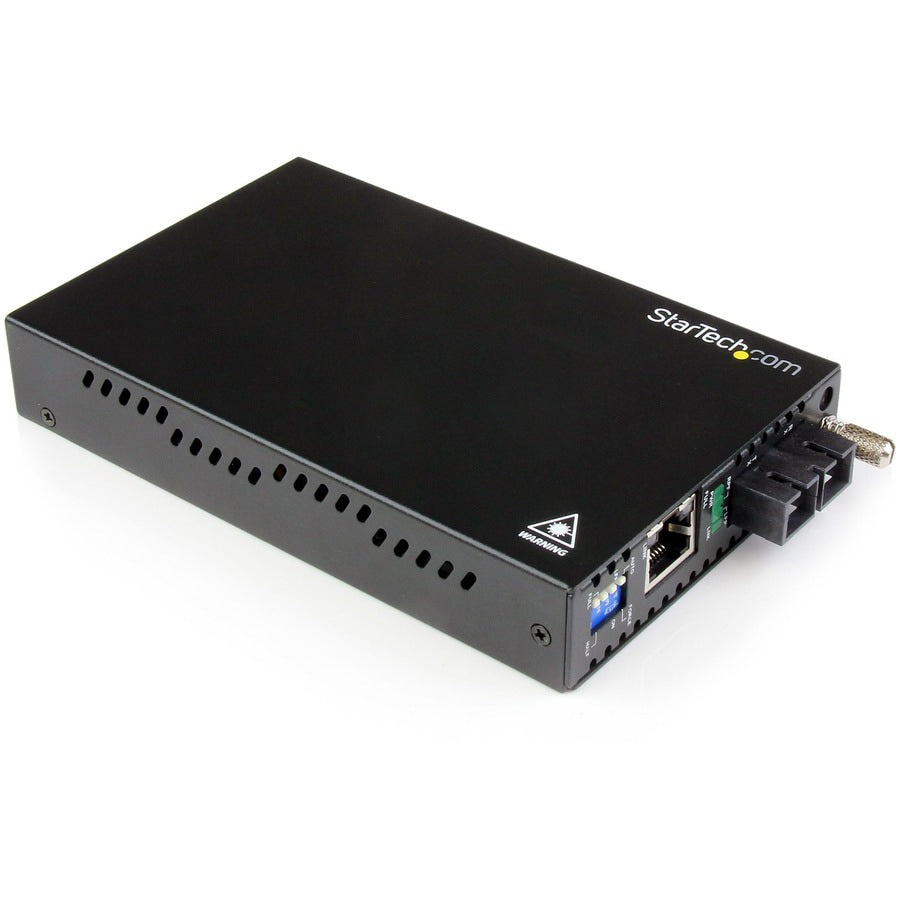 Convertidor de Medios StarTech.com StarTech Gigabit Ethernet SM Fiber Media Converter SC 40 km - vista 1