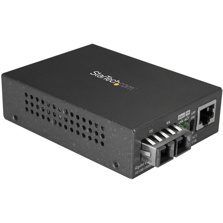Convertidor de Medios StarTech.com StarTech Multi-Mode (MM) SC Fiber Media Converter - vista 1