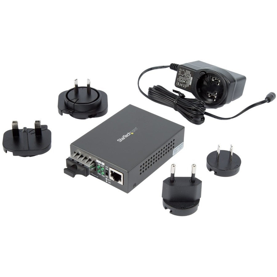 Convertidor de Medios StarTech.com StarTech Multi-Mode (MM) SC Fiber Media Converter - vista 6