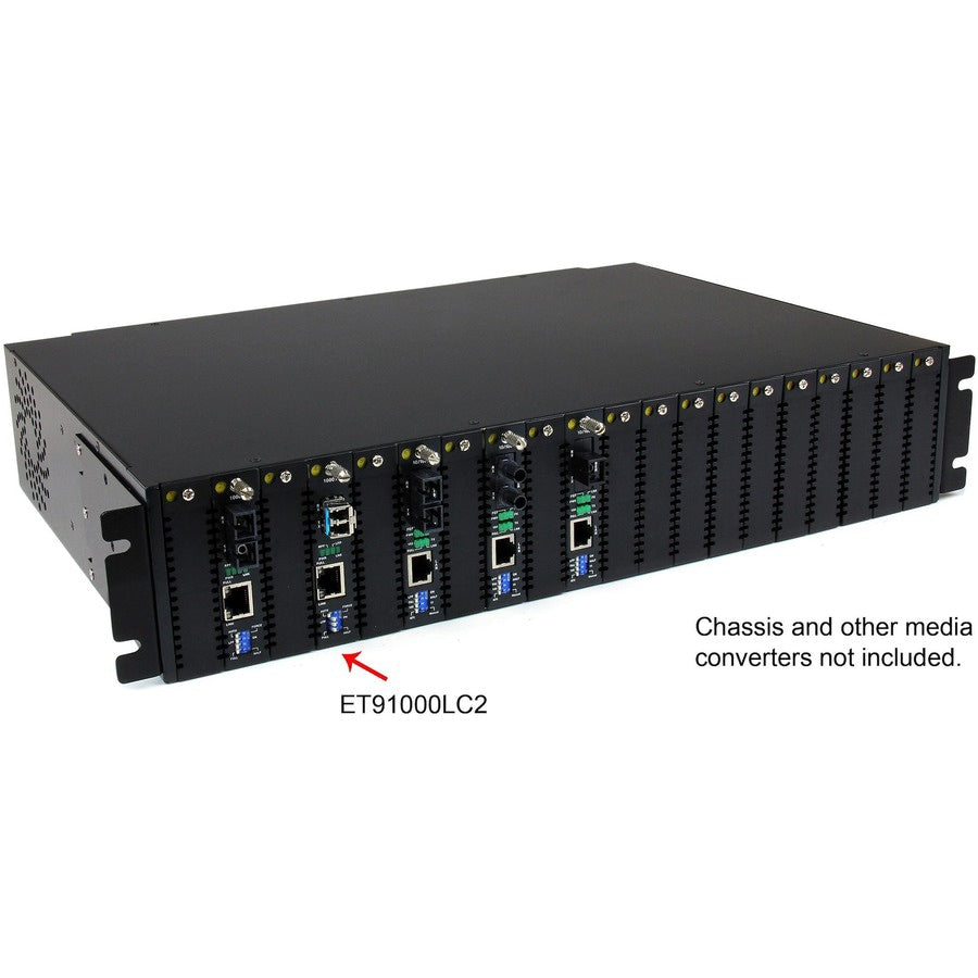 Convertidor de Medios StarTech.com StarTech Multimode (MM) LC Fiber Media Converter - vista 6