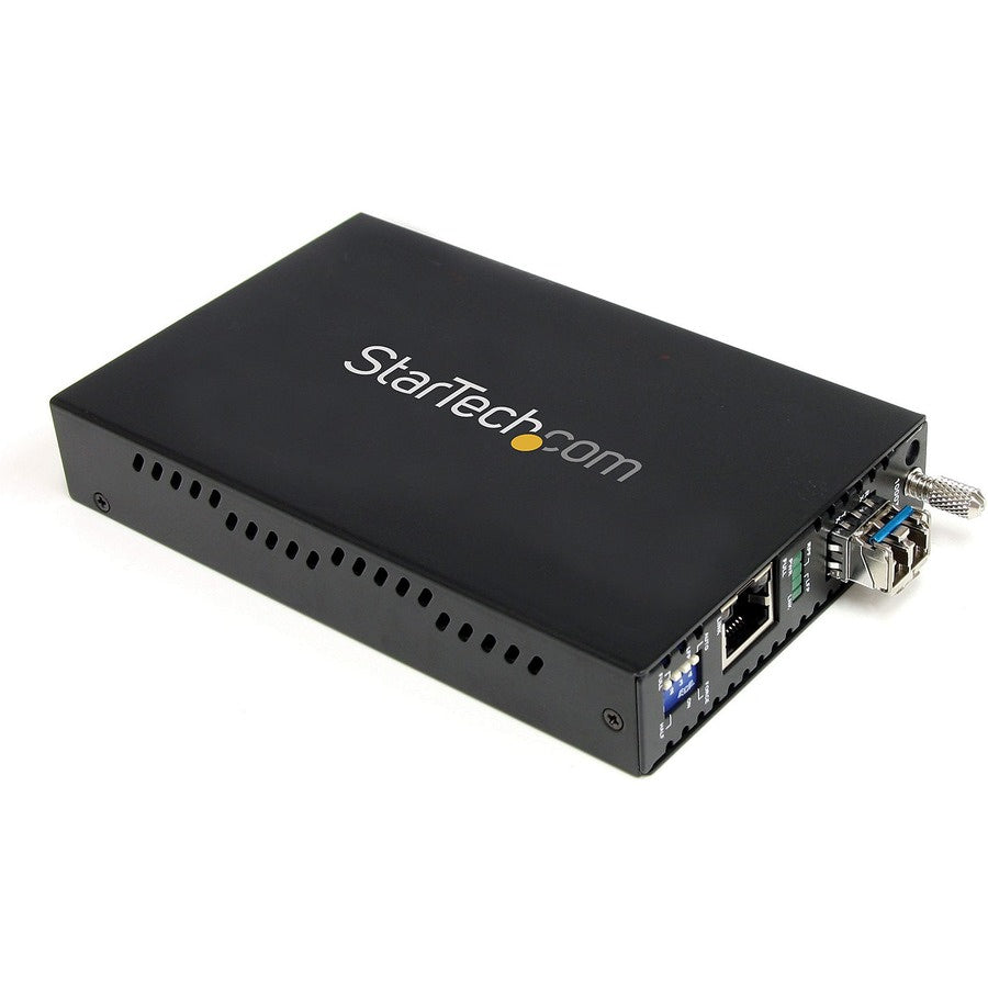 Convertidor de Medios StarTech.com StarTech Single-Mode (SM) LC Fiber Media Converter - vista 1