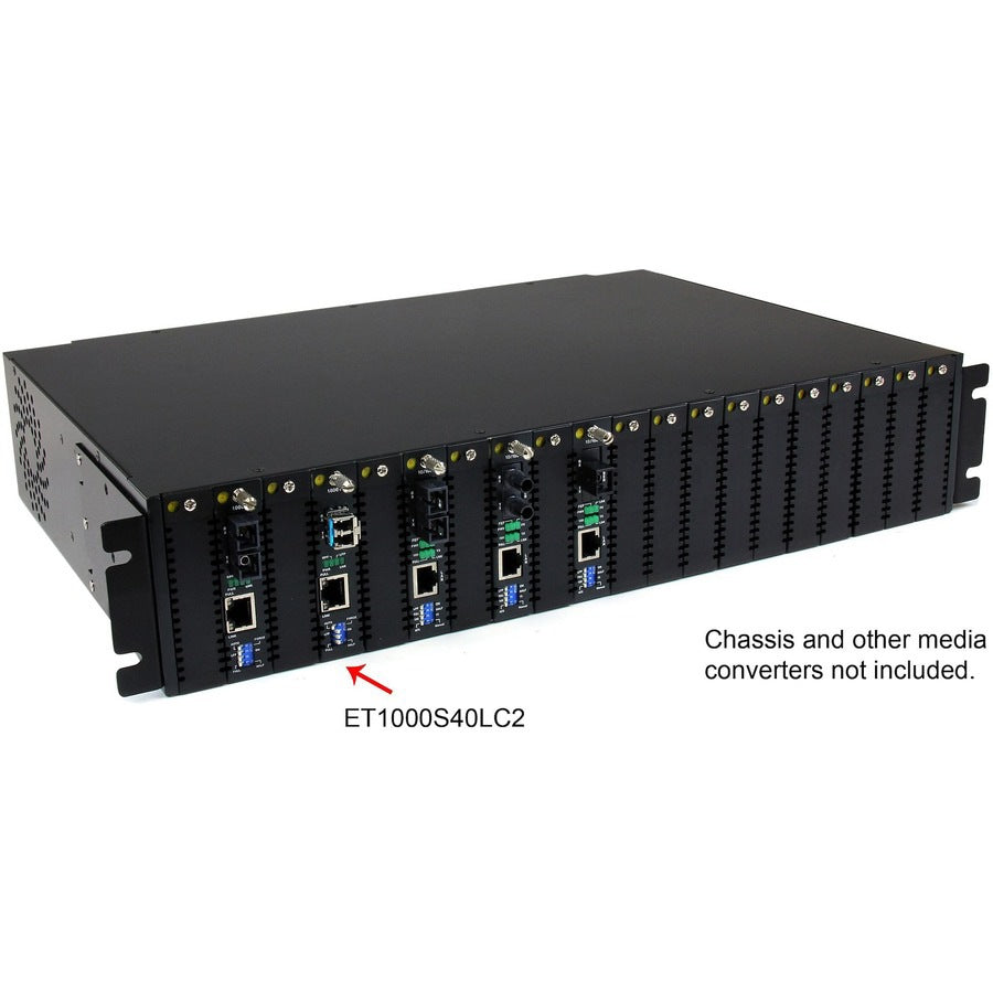 Convertidor de Medios StarTech.com StarTech Single-Mode (SM) LC Fiber Media Converter - vista 5