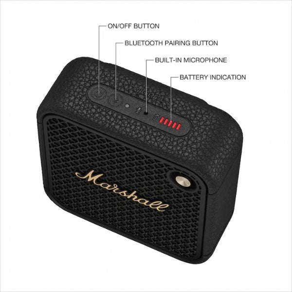 corneta-portatil-marshall-willen-ii-bluetooth-resistente-al-agua-y-polvo-negro-y-laton