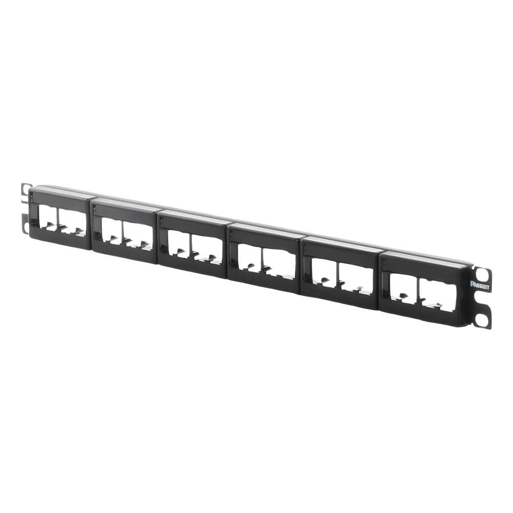 Panel de Parcheo Modular Mini-Com Panduit CPPL24WBLY