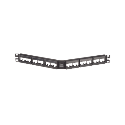 Panel de Parcheo Modular Mini-Com Panduit CPPLA24WBLY