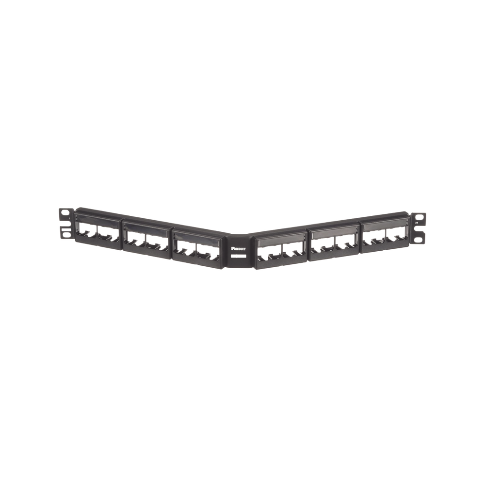 Panel de Parcheo Modular Mini-Com Panduit CPPLA24WBLY