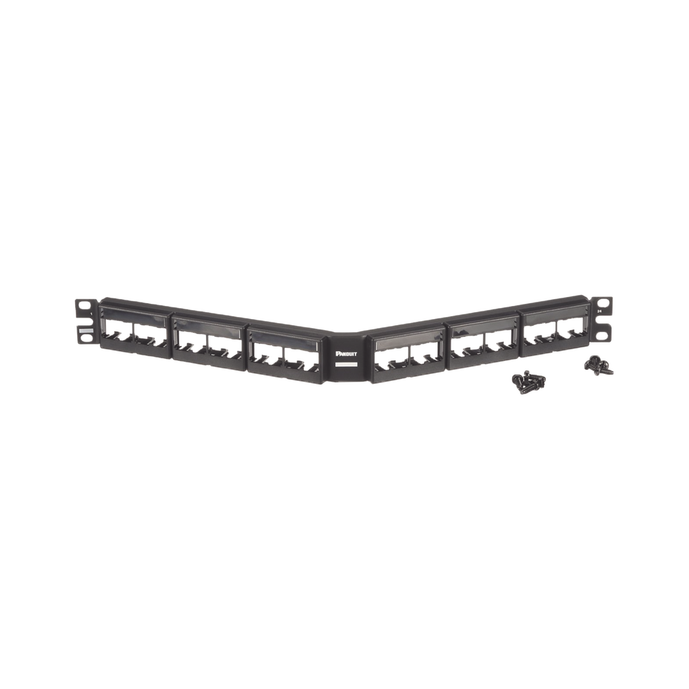 Panel de Parcheo Modular Mini-Com Panduit CPPLA24WBLY