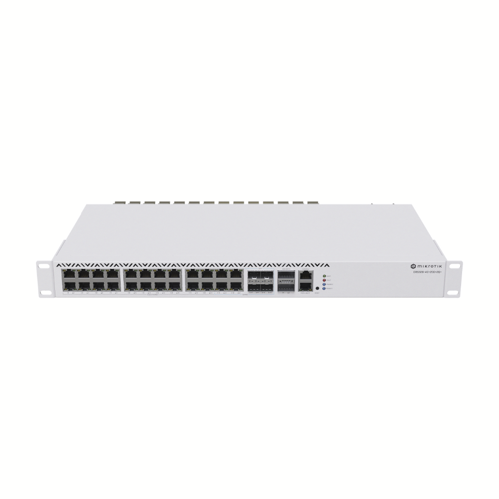 Cloud Router Switch Mikrotik CRS326-4C+20G+2Q+RM 20 puertos