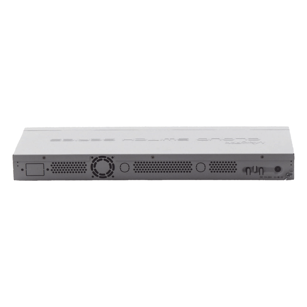 Switch Sistema Operativo Dual 24 Puertos Gigabit Mikrotik CRS32624G2S+RM