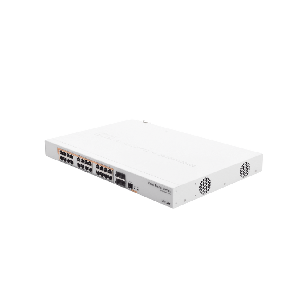 CRS328-24P-4S+RM - 24 port Gigabit Ethernet router Mikrotik CRS328-24P-4S+RM