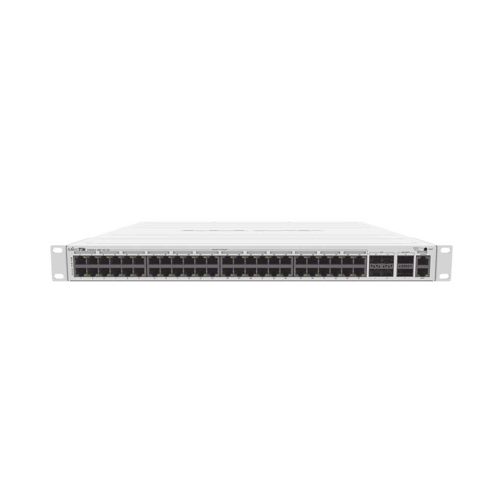 Cloud Router Switch 48 puertos PoE 802.3af Mikrotik CRS354-48P-4S+2Q+RM