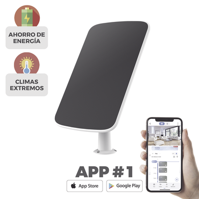 Panel Solar Para Recargar Cámara de Batería EZVIZ CS-CMT-SOLARPANEL-E