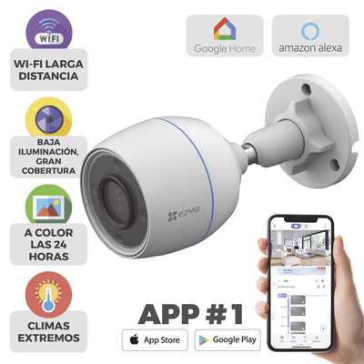 Cámara Bala WiFi EZVIZ CS-H3C 30 m