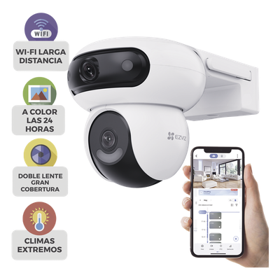 Cámara PT Doble Lente EZVIZ CS-H90