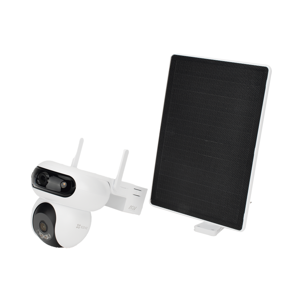 Cámara de Seguridad Dual 4G LTE EZVIZ CS-HB90X/SP/4G/W 35 m 512 GB