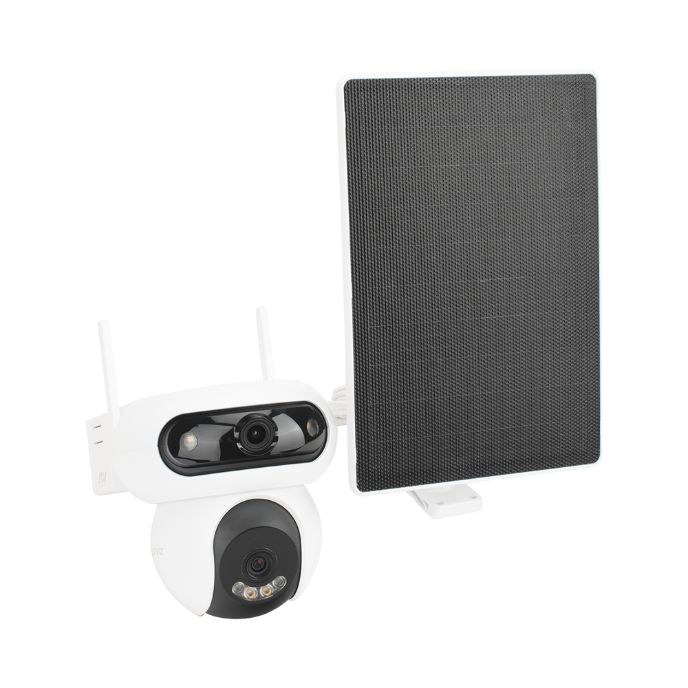 Cámara de Seguridad Dual 4G LTE EZVIZ CS-HB90X/SP/4G/W 35 m 512 GB