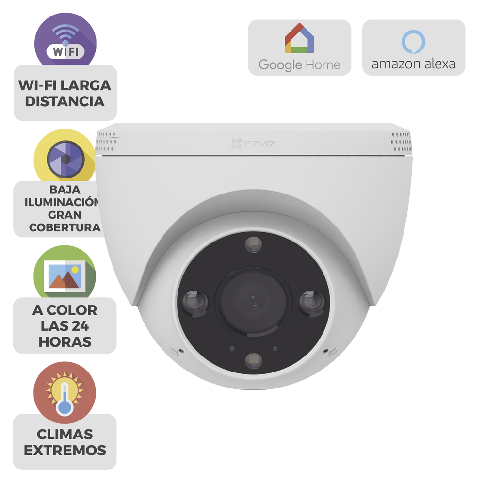 Cámara Domo IP 2 Megapíxel EZVIZ CSH4