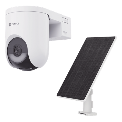 Kit Cámara PT 4G LTE Solar EZVIZ CSHB8C/SP/4G/W 15 m 512 GB